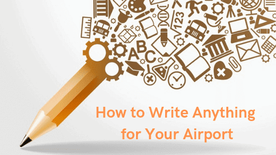 How to Write Anything for Your Airport